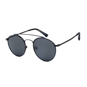 óculos de sol amigáveis ​​do eco do desenhista dos homens, óculos de sol pretos do marrom escuro com etiqueta confidencial